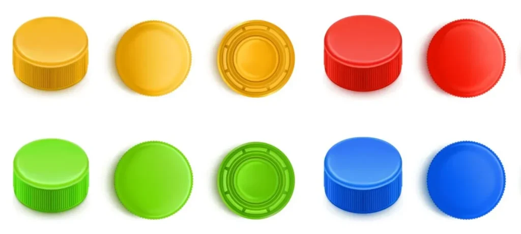 Bottle Cap Mosaics - preschool crafts