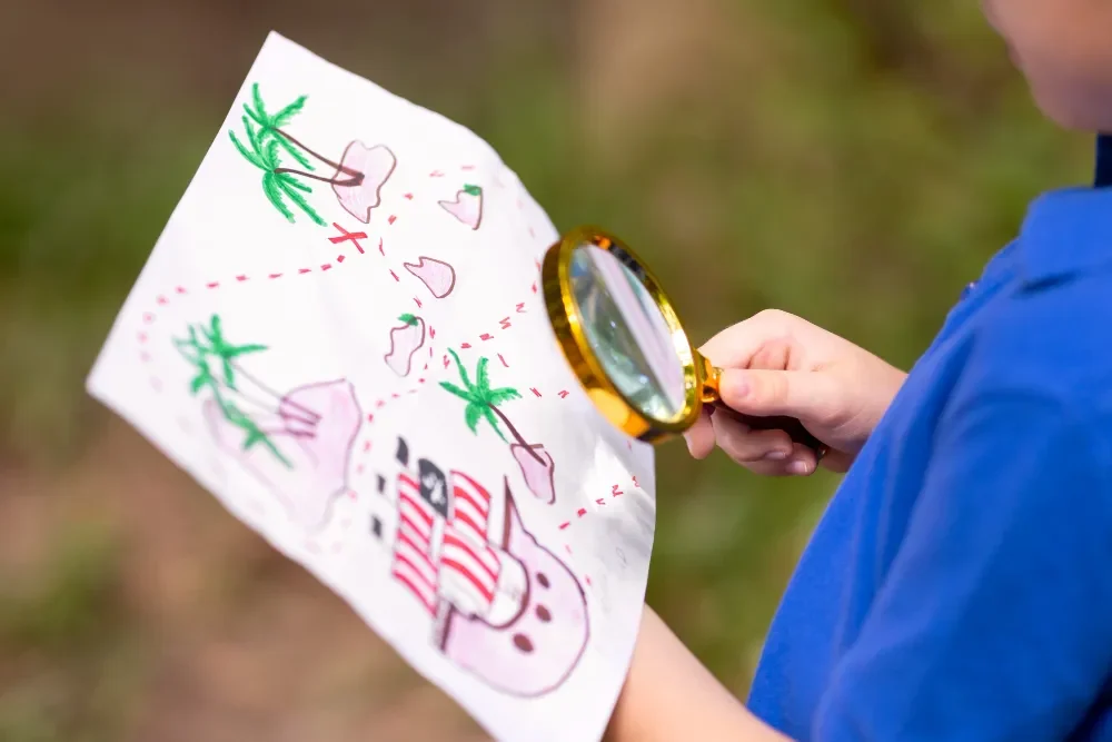 Nature Scavenger Hunt - preschool math activities
