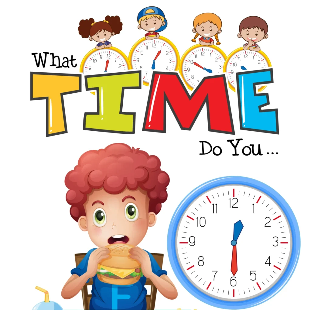 Snack Time Counting - preschool math activities