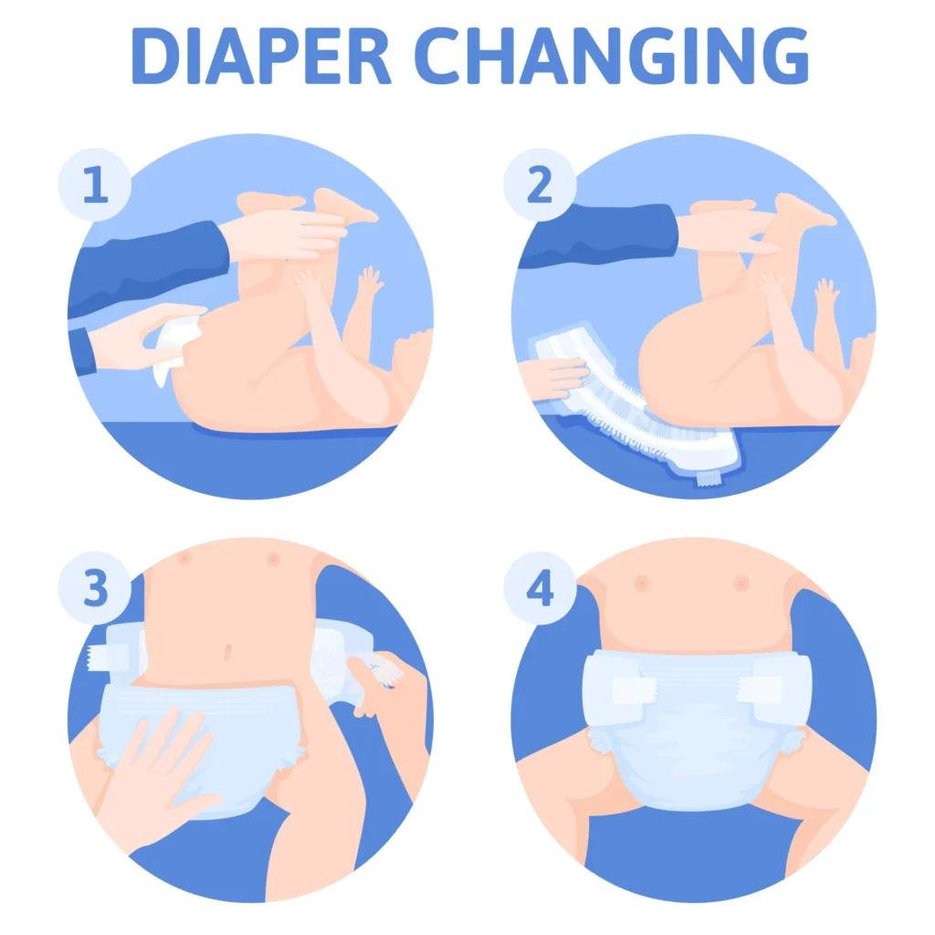 Ultimate Newborn Tips for First-Time Parents in 2026 4 newborn Diapering and Hygiene - Pleyken Newborn Tips